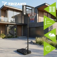 Trizand 27364 Nastaviteľný basketbalový kôš 259 cm