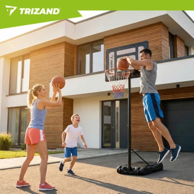 Trizand 27364 Nastaviteľný basketbalový kôš 259 cm