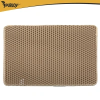 Purlov 27765 Podložka pod mačací záchod 60 x 45 cm, béžová