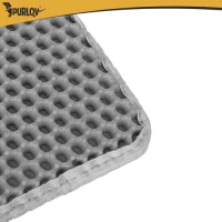 Purlov 27763 Podložka pod kočičí toaletu 60 x 45 cm, šedá