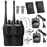 Verk 14676 Vysílačky Baofeng BF-888S, dosah až 8 km, 1500 mAh, sada 2 ks