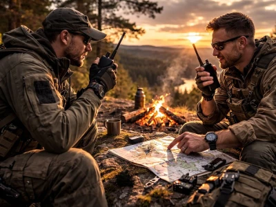 Verk 14676 Vysílačky Baofeng BF-888S, dosah až 8 km, 1500 mAh, sada 2 ks