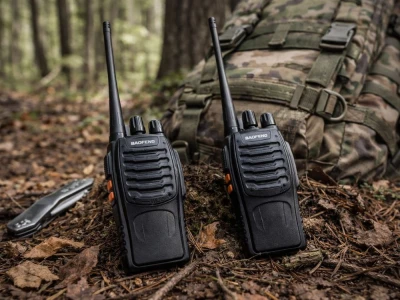 Verk 14676 Vysílačky Baofeng BF-888S, dosah až 8 km, 1500 mAh, sada 2 ks