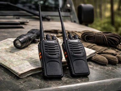 Verk 14676 Vysílačky Baofeng BF-888S, dosah až 8 km, 1500 mAh, sada 2 ks