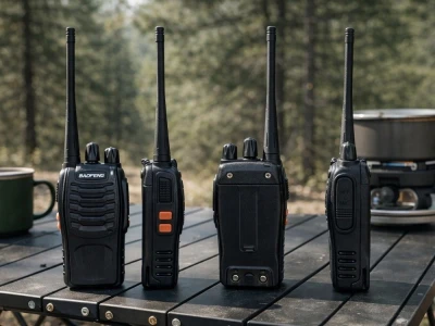 Verk 14676 Vysílačky Baofeng BF-888S, dosah až 8 km, 1500 mAh, sada 2 ks