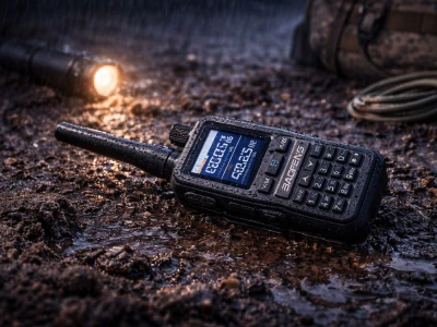 Verk 14678 Vysielačka Baofeng UV-5R MINI, dosah až 20 km, LED svietidlo, 1600 mAh