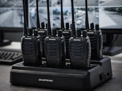 Verk 14681 Nabíječka pro vysílačky Baofeng BF-888S, dokovací stanice, 6místná