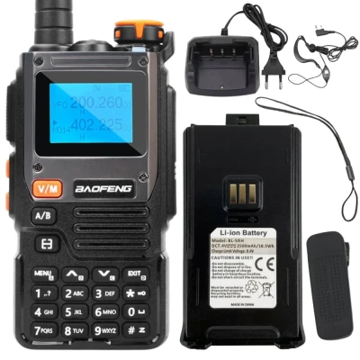 Verk 14679 Vysielačka BAOFENG UV-K61 PRO, dosah až 30 km, svietidlo, 2600 mAh