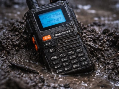 Verk 14679 Vysielačka BAOFENG UV-K61 PRO, dosah až 30 km, svietidlo, 2600 mAh
