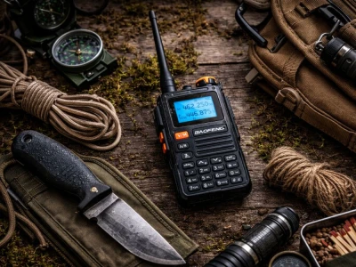 Verk 14679 Vysielačka BAOFENG UV-K61 PRO, dosah až 30 km, svietidlo, 2600 mAh