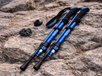 Verk 14707 Hole na nordic walking a trekking, 2 ks, modré