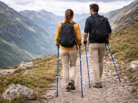 Verk 14707 Hole na nordic walking a trekking, 2 ks, modré