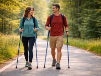 Verk 14707 Hole na nordic walking a trekking, 2 ks, modré