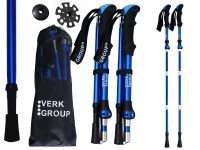 Verk 14707 Hole na nordic walking a trekking, 2 ks, modré