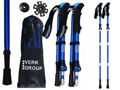 Verk 14707 Hole na nordic walking a trekking, 2 ks, modré