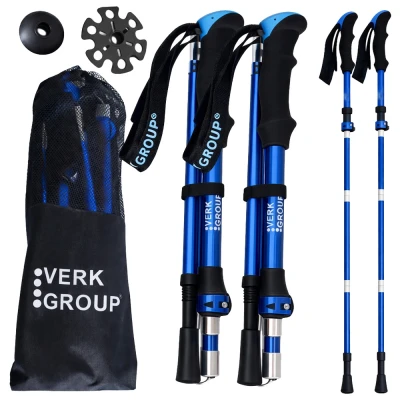 Verk 14707 Hole na nordic walking a trekking, 2 ks, modré