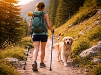 Verk 14704 Hole na nordic walking a trekking, 2 ks, modré