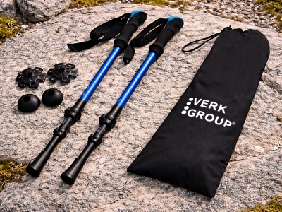 Verk 14704 Hole na nordic walking a trekking, 2 ks, modré