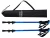 Verk 14704 Hole na nordic walking a trekking, 2 ks, modré