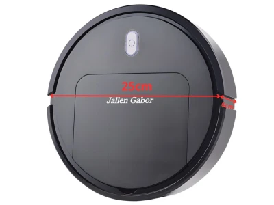 Verk 24651 Robotický vysávač 2 v 1, USB, čierny