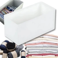 Verk 27386 Organizér do zásuvky na spodnú bielizeň 28 x 14 x 13 cm, biely