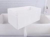 Verk 27386 Organizér do zásuvky na spodnú bielizeň 28 x 14 x 13 cm, biely