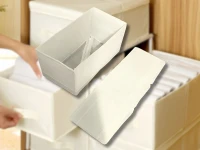 Verk 27386 Organizér do zásuvky na spodnú bielizeň 28 x 14 x 13 cm, biely