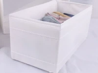 Verk 27386 Organizér do zásuvky na spodnú bielizeň 28 x 14 x 13 cm, biely