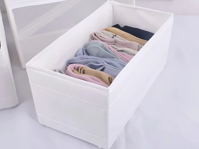 Verk 27386 Organizér do zásuvky na spodnú bielizeň 28 x 14 x 13 cm, biely