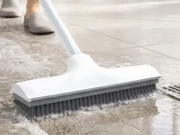 Verk 27765 Teleskopická stierka s kefou na okná a podlahy 2 v 1, biela