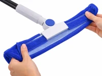 Verk 27766 Teleskopická stěrka na okna a podlahy, otočná o 180°, 2 v 1