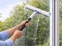 Verk 27766 Teleskopická stěrka na okna a podlahy, otočná o 180°, 2 v 1