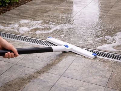 Verk 27766 Teleskopická stěrka na okna a podlahy, otočná o 180°, 2 v 1