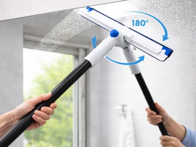 Verk 27766 Teleskopická stěrka na okna a podlahy, otočná o 180°, 2 v 1