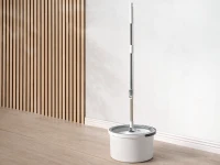 Verk 27776 Rotační mop 360 Spin, kbelík, 2x potah z mikrovlákna, bílý