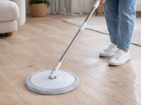 Verk 27776 Rotační mop 360 Spin, kbelík, 2x potah z mikrovlákna, bílý