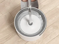 Verk 27776 Rotační mop 360 Spin, kbelík, 2x potah z mikrovlákna, bílý
