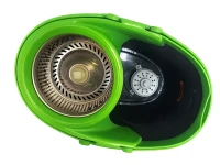 Verk 27774 Rotační mop 360°, kbelík na kolečkách, 2x potah z mikrovlákna, černozelený