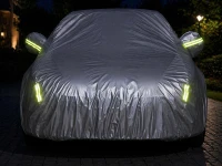 Verk 10169 Ochranná plachta na auto, vel. XXL, 146 x 500 x 110 cm, stříbrná