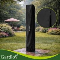 Gardlov 27435 Solární sprcha s regulací teploty a průtoku 40 l, černá