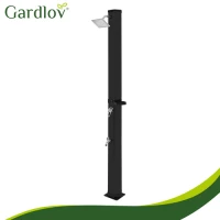 Gardlov 27435 Solární sprcha s regulací teploty a průtoku 40 l, černá