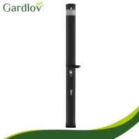 Gardlov 27435 Solární sprcha s regulací teploty a průtoku 40 l, černá