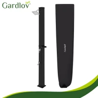 Gardlov 27435 Solární sprcha s regulací teploty a průtoku 40 l, černá
