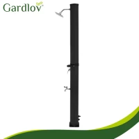 Gardlov 27435 Solární sprcha s regulací teploty a průtoku 40 l, černá