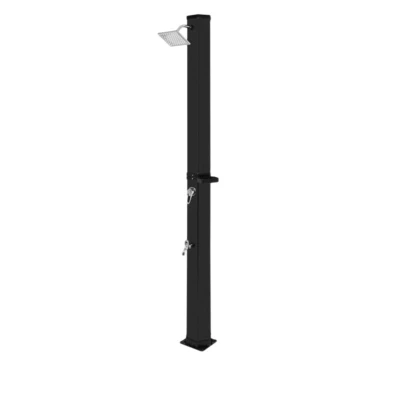 Gardlov 27435 Solární sprcha s regulací teploty a průtoku 40 l, černá