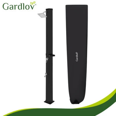 Gardlov 27435 Solární sprcha s regulací teploty a průtoku 40 l, černá
