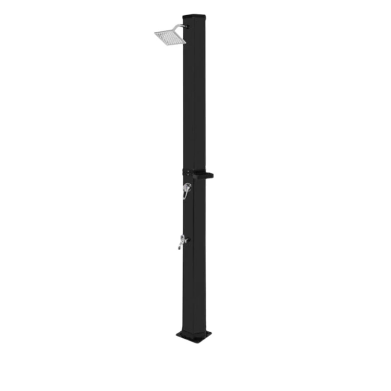 Gardlov 27435 Solární sprcha s regulací teploty a průtoku 40 l, černá