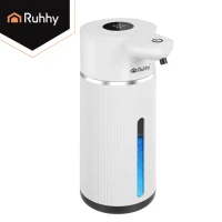 Ruhhy 27653 Bezdotykový dávkovač mydla 420 ml, LED, USB-C, biely