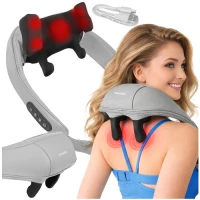 Isomedix 27467 Masážny prístroj na krk Shiatsu s vyhrievaním 22,2 W, USB‑C