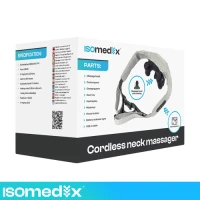 Isomedix 27467 Masážny prístroj na krk Shiatsu s vyhrievaním 22,2 W, USB‑C